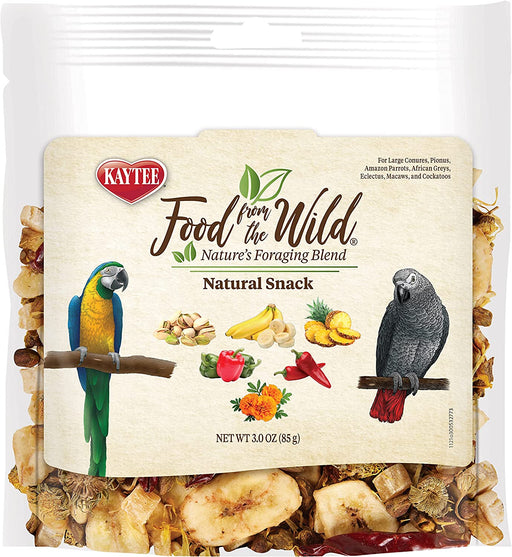 3 oz Kaytee Food From the Wild Natural Snack for Large Birds