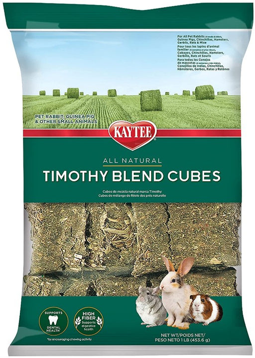 1 lb Kaytee Natural Timothy Blend Cubes