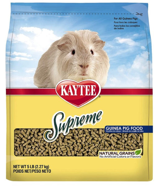 5 lb Kaytee Supreme Fortified Daily Diet Guinea Pig