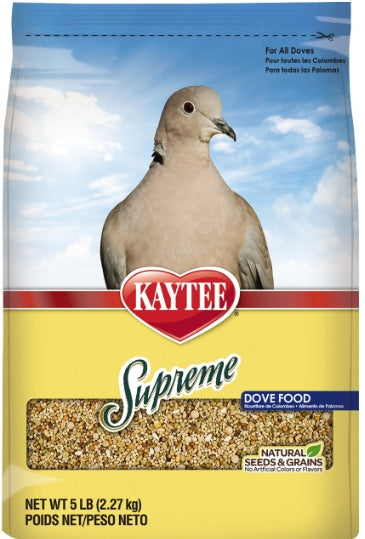 5 lb Kaytee Supreme Fortified Daily Diet Dove