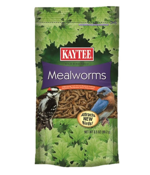 3.5 oz Kaytee Mealworms Wild Bird Food