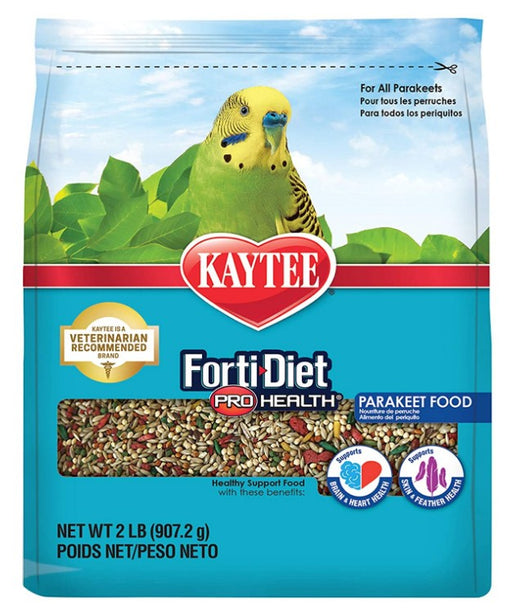 2 lb Kaytee Forti Diet Pro Health Healthy Support Diet Parakeet