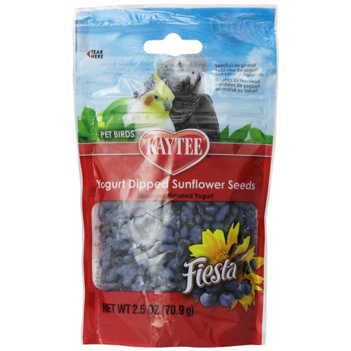 2.5 oz Kaytee Fiesta Yogurt Dipped Sunflower Seeds Blueberry