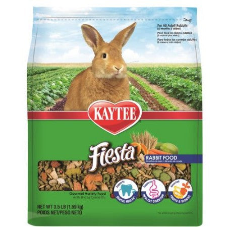 6.5 lb Kaytee Fiesta Gourmet Variety Diet Rabbit