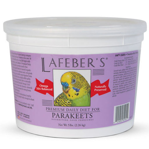 5 lb Lafeber Premium Daily Diet for Parakeets