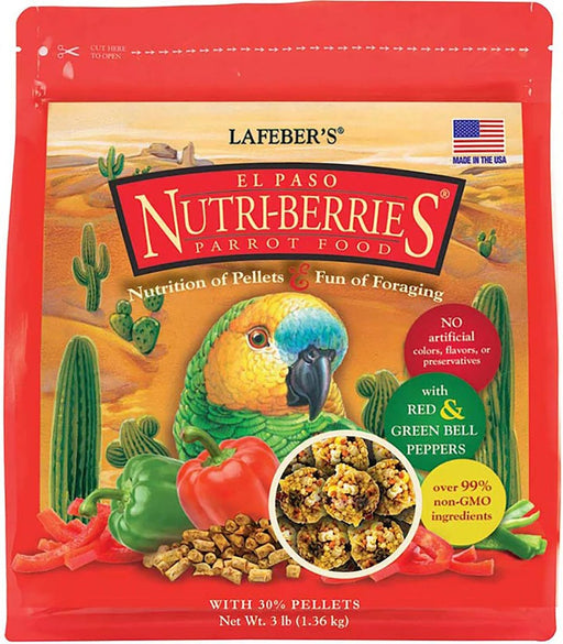 3 lb Lafeber El Paso Nutri-Berries Parrot Food