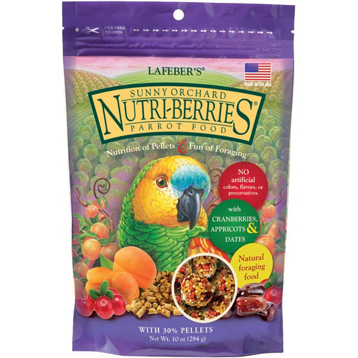10 oz Lafeber Sunny Orchard Nutri-Berries Parrot Food
