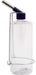 32 oz Lixit Deluxe Heavy Duty Plastic Bottle with Wire Holder Clear