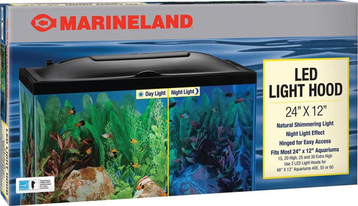 24"L x 12"W Marineland LED Light Hood for Aquariums