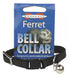 1 count Marshall Ferret Bell Collar Black