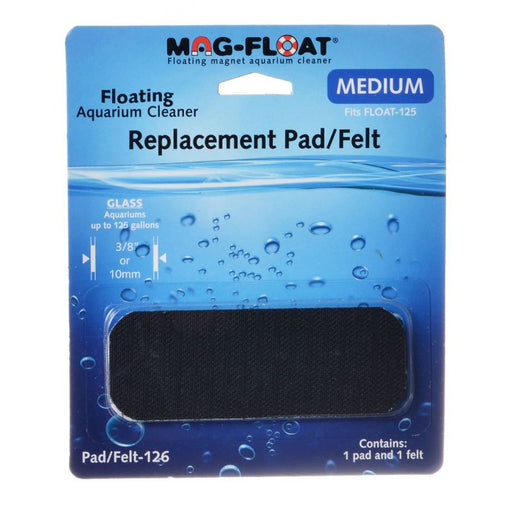 Medium - 1 count Mag Float Replacement Pad and Felt for Glass Aquariums