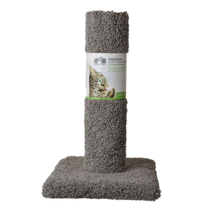 20" tall North American Urban Cat Cat Scratching Post Carpet
