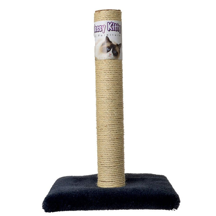 26" tall North American Classy Kitty Cat Scratching Post Sisal