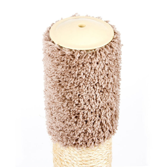 32" tall North American Classy Kitty Decorator Cat Scratching Post Carpet and Sisal Assorted Colors