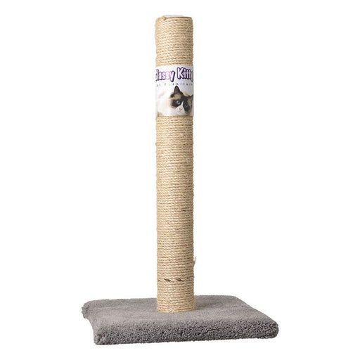 32" tall North American Classy Kitty Cat Scratching Post Sisal