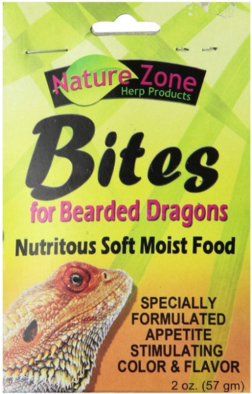 2 oz Nature Zone Bites for Bearded Dragons