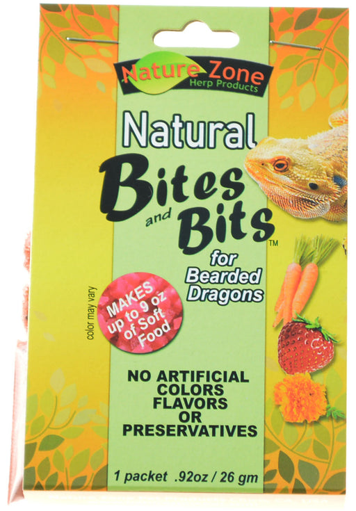 2 oz Nature Zone Natural Bites for Bearded Dragons