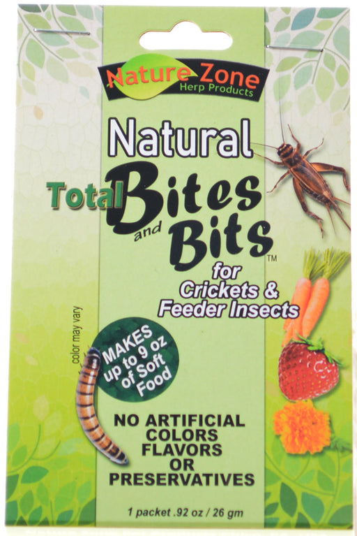 9 oz Nature Zone Natural Bites and Bits for Crickets