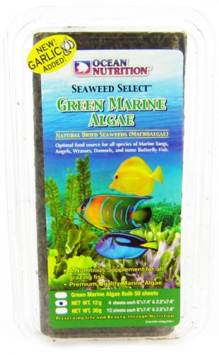 12 gram Ocean Nutrition Seaweed Select Green Marine Algae
