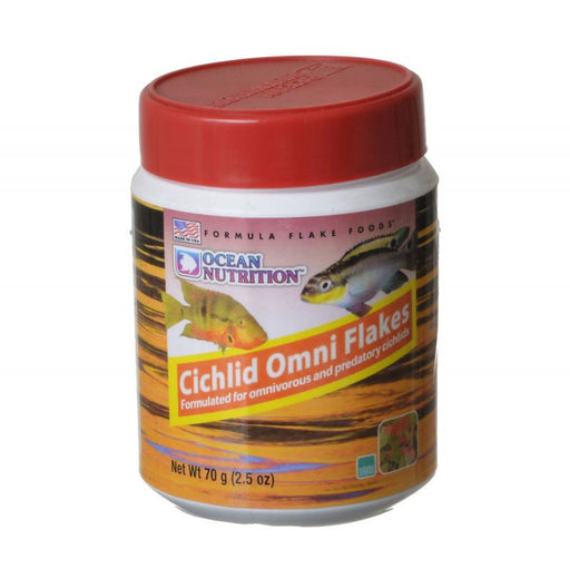2.5 oz Ocean Nutrition Cichlid Omni Flakes