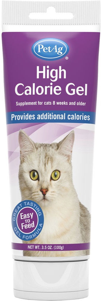 10.5 oz (3 x 3.5 oz) PetAg High Calorie Gel for Cats