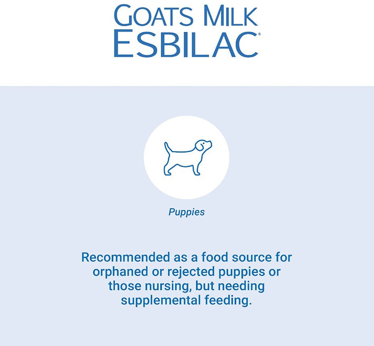 12 oz PetAg Goats Milk Esbilac Puppy Milk Replacer for Puppies with Sensitive Digestive Systems