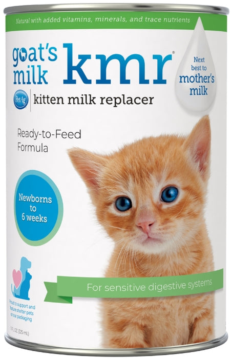 11 oz PetAg Goat's Milk KMR Liquid Kitten Milk Replacer