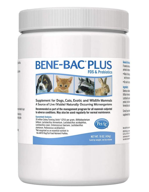 1 lb PetAg Bene-Bac Plus Pet Powder