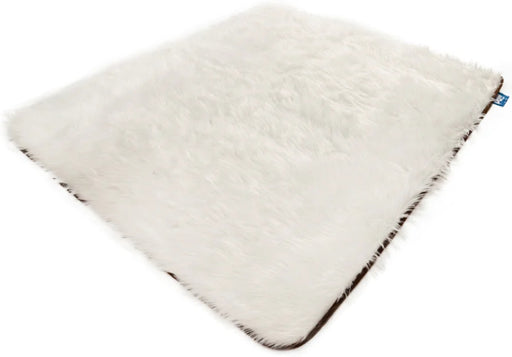 1 count Paw Waterproof Fur Blanket White for Pets
