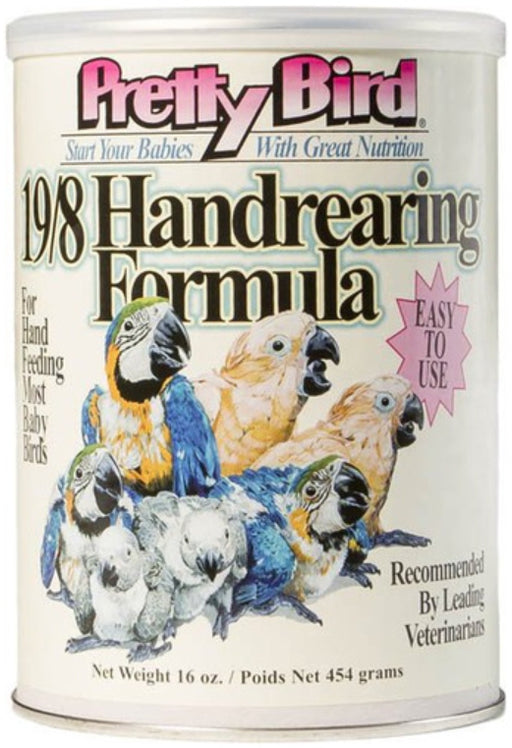 16 oz Pretty Pets 19/8 Handrearing Baby Bird Formula