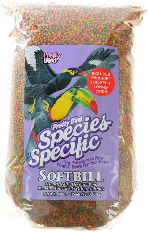 8 lb Pretty Pets Species Specific Softbill Bird Food