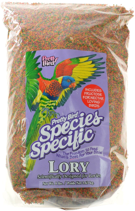 16 lb (2 x 8 lb) Pretty Pets Species Specific Lory Food