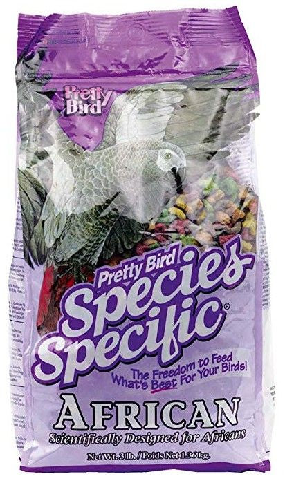 20 lb Pretty Pets Bird Species Select African Special Bird Food
