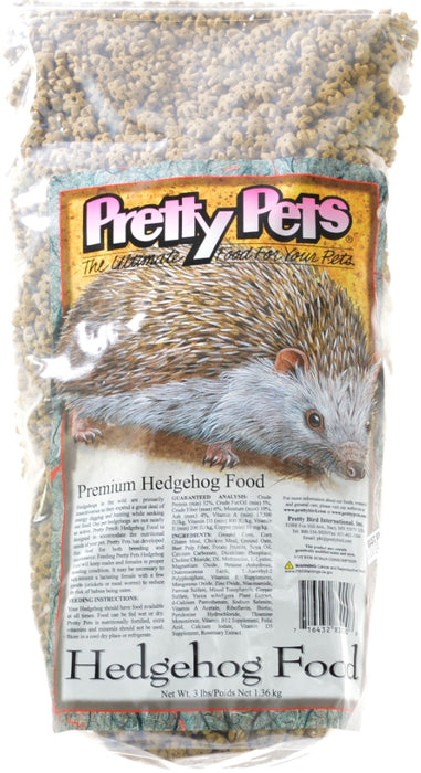 3 lb Pretty Pets Hedgehog Food