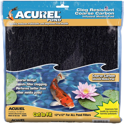 1 count Acurel Coarse Carbon Infused Filter Media Pad