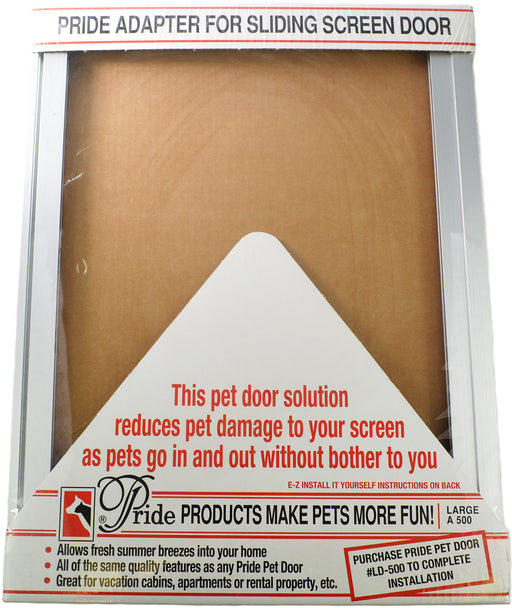 Large - 1 count Pride Pet Doors Screen Door Adapter