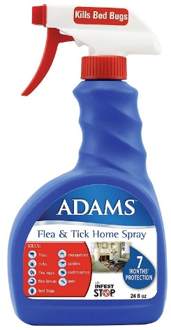 24 oz Adams Flea and Tick Home Spray