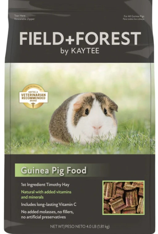 4 lb Kaytee Field and Forest Premium Guinea Pig Food