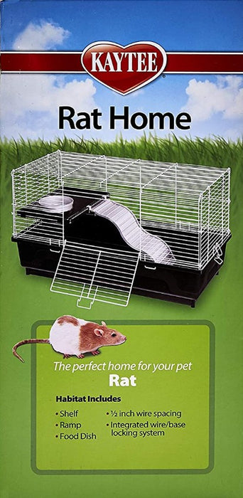 1 count Kaytee Rat Home Cage for Rats and Small Pets