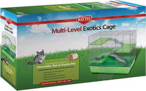 1 count Kaytee Multi-Level Exotics Cage