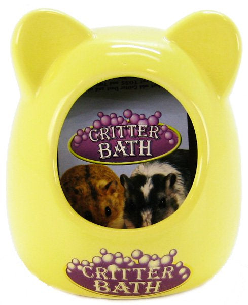 1 count Kaytee Ceramic Critter Bath Assorted Colors