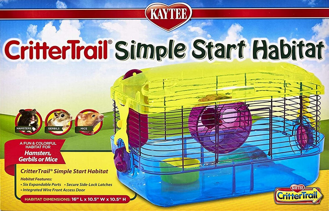 1 count Kaytee CritterTrail Simple Start Habitat
