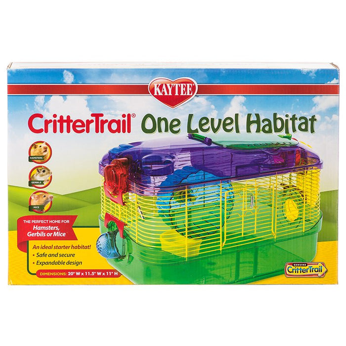 1 count Kaytee CritterTrail One Level Habitat