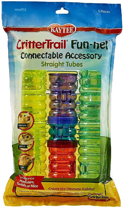 3 count Kaytee CritterTrail Tubes Value Pack
