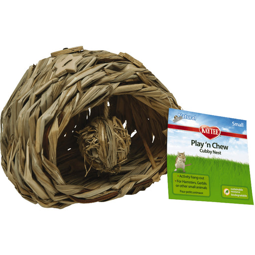 Small - 1 count Kaytee Play 'n Chew Cubby Nest