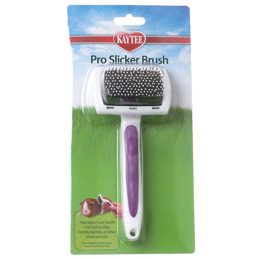 1 count Kaytee Pro Slicker Brush for Small Pets