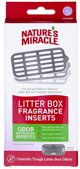 3 count Natures Miracle Litter Box Fragrance Inserts