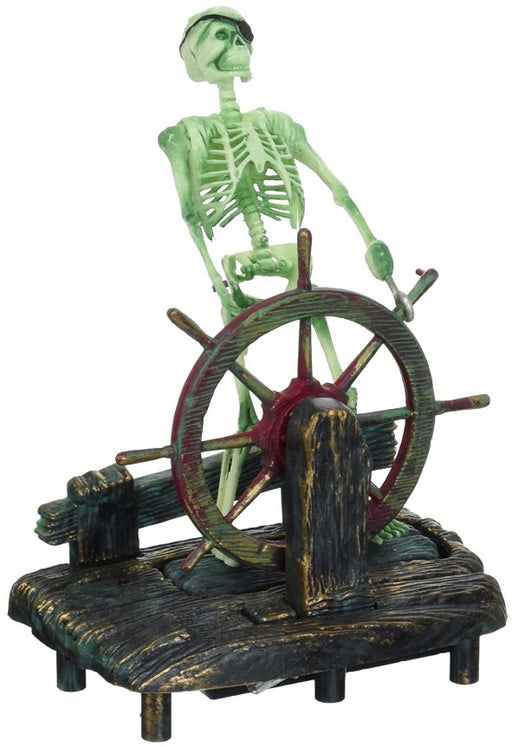 1 count Penn Plax Action Aerating Skeleton at Wheel