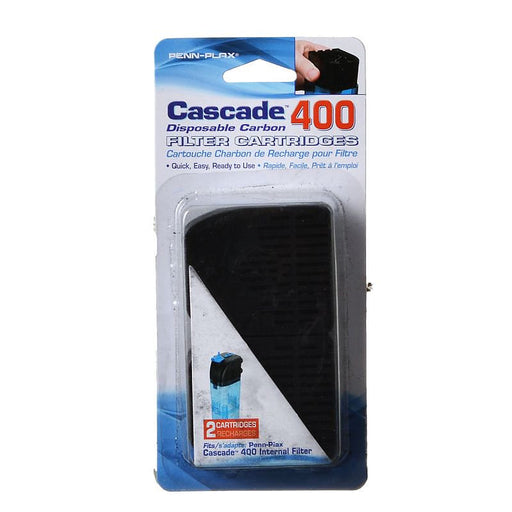 2 count Cascade 400 Disposable Carbon Filter Cartridges