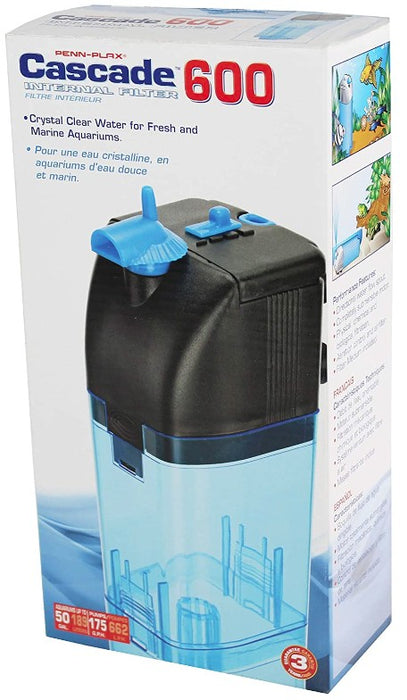 50 gallon Penn Plax Cascade Internal Filter for Aquariums
